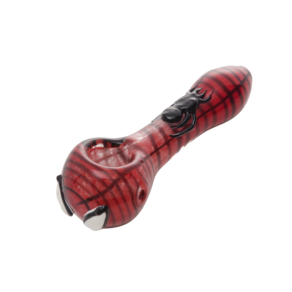 Fashionable Spider-Man Glass Spoon Pipe