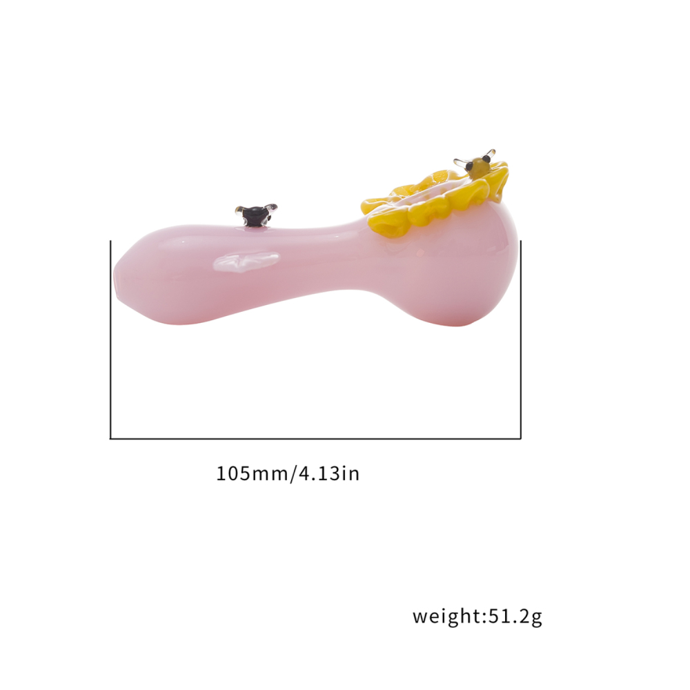 Adorable Sunflower Pipe  Unique Collectible Gift for Pipe Lovers