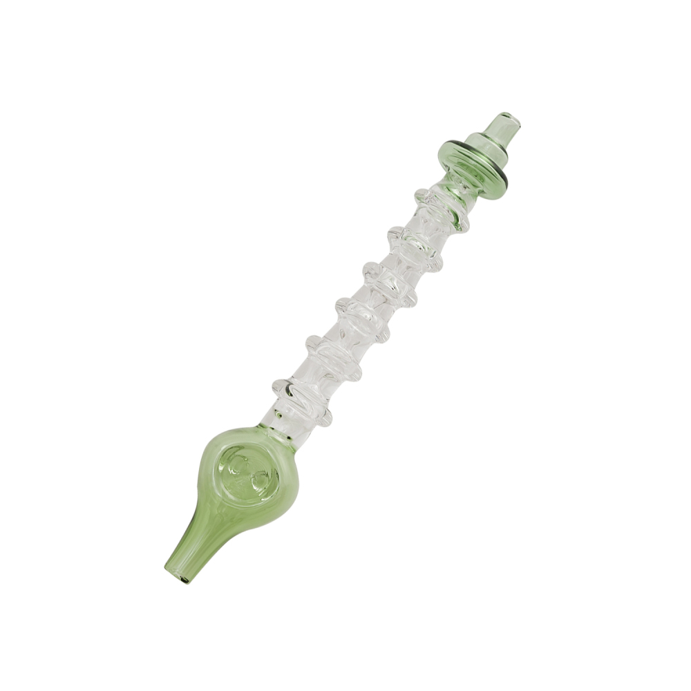 Thread Glass Nectar Collectors  Simple Translucent Glass Spoon Pipe