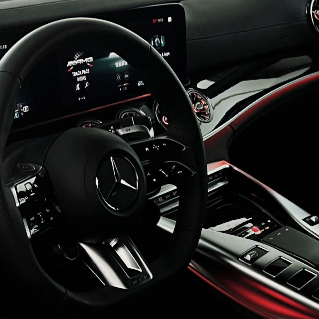 Carbon Fiber Steering Wheel for Mercedes-Benz A B C G E S-Class GLA GLB GLC GLE GLK GL SL SLK Maybach BRABUS AMG GT W190 C190 W205 C205 W166 W167 W177 W213 W217 C217 W222 W223 W253 W257 W292 W463 W464