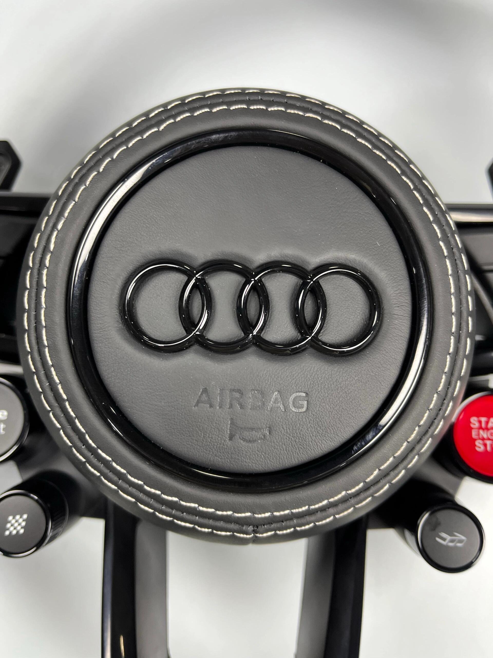 As shown the steering wheel of Audi R8 is suitable for all old Audi models