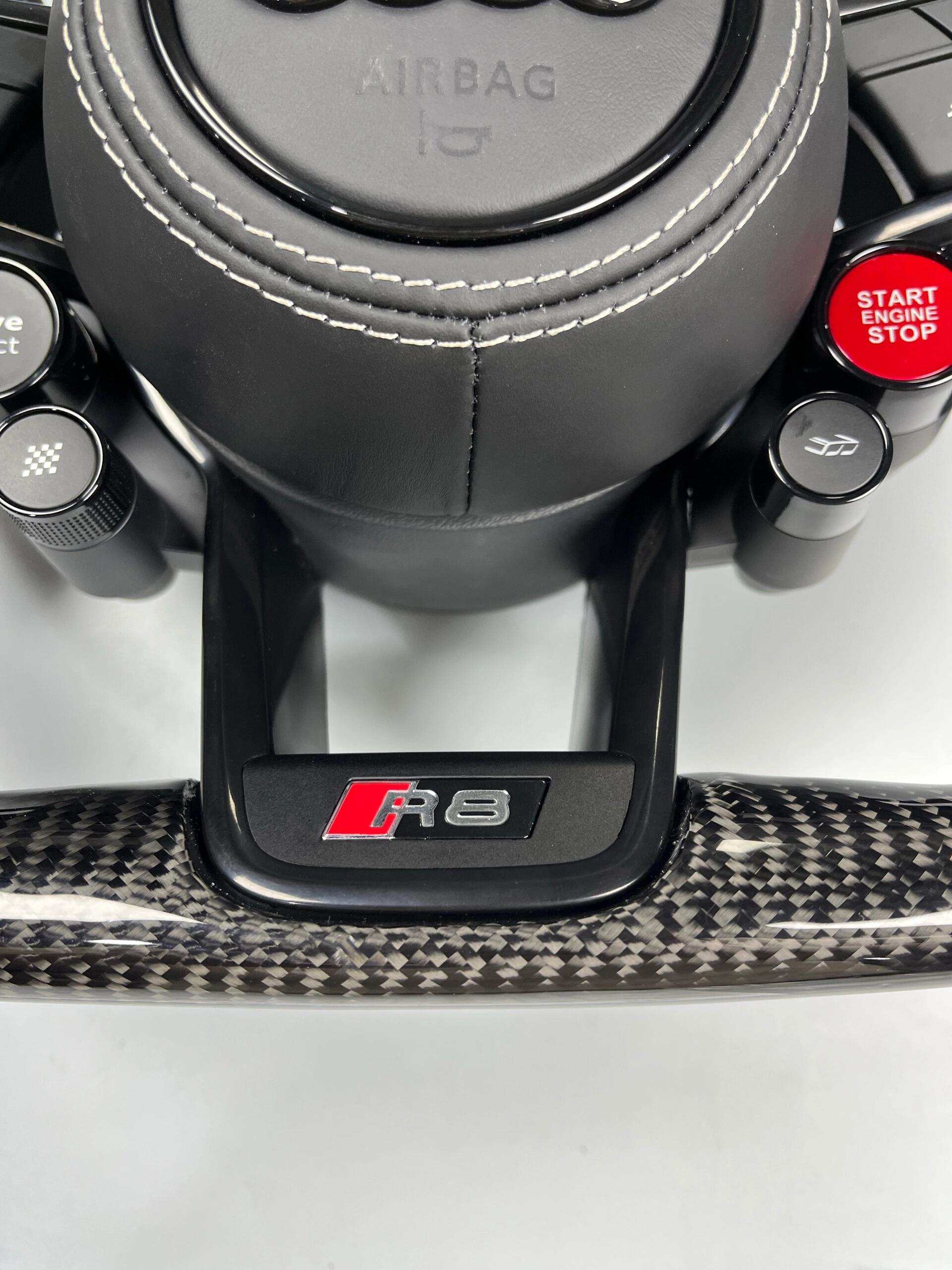 As shown the steering wheel of Audi R8 is suitable for all old Audi models