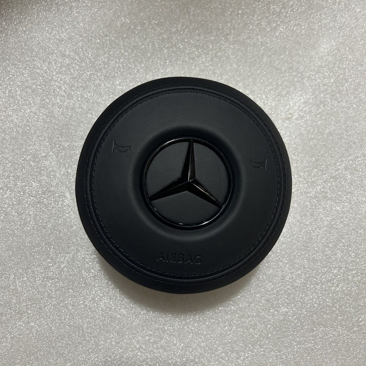 Leather airbag cover suitable for the new Mercedes Benz steering wheel