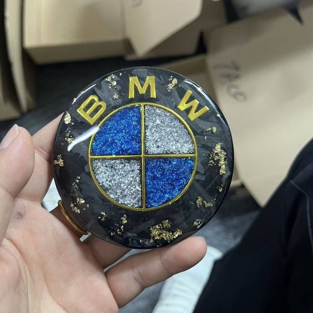 Suitable for all models of BMW forged carbon fiber logo