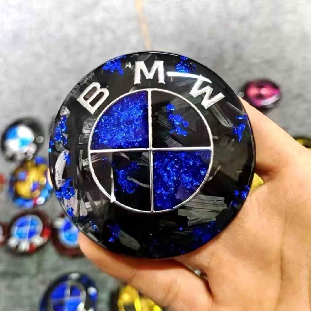 Suitable for all models of BMW forged carbon fiber logo