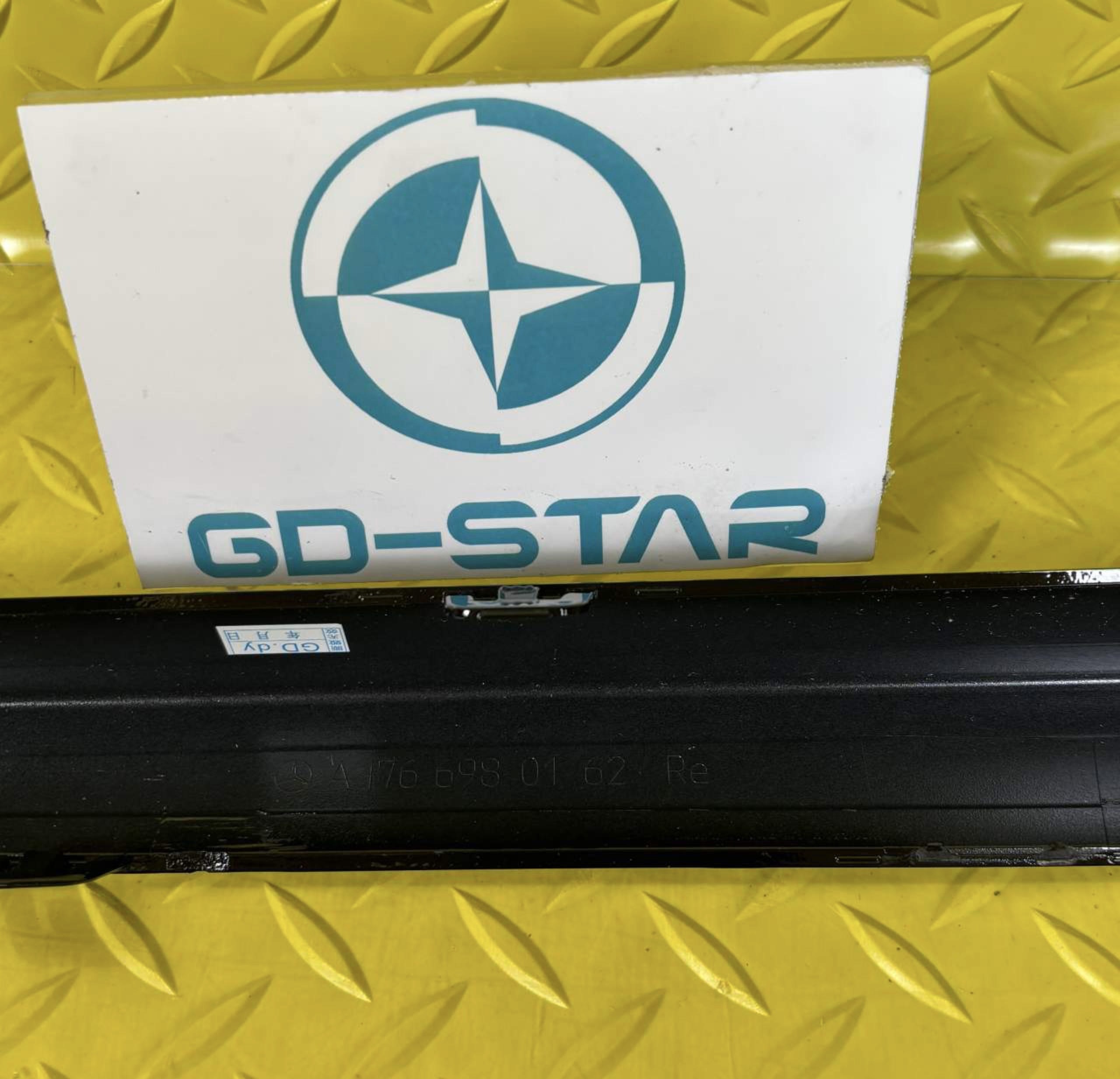 Side skirts on both sides of W176