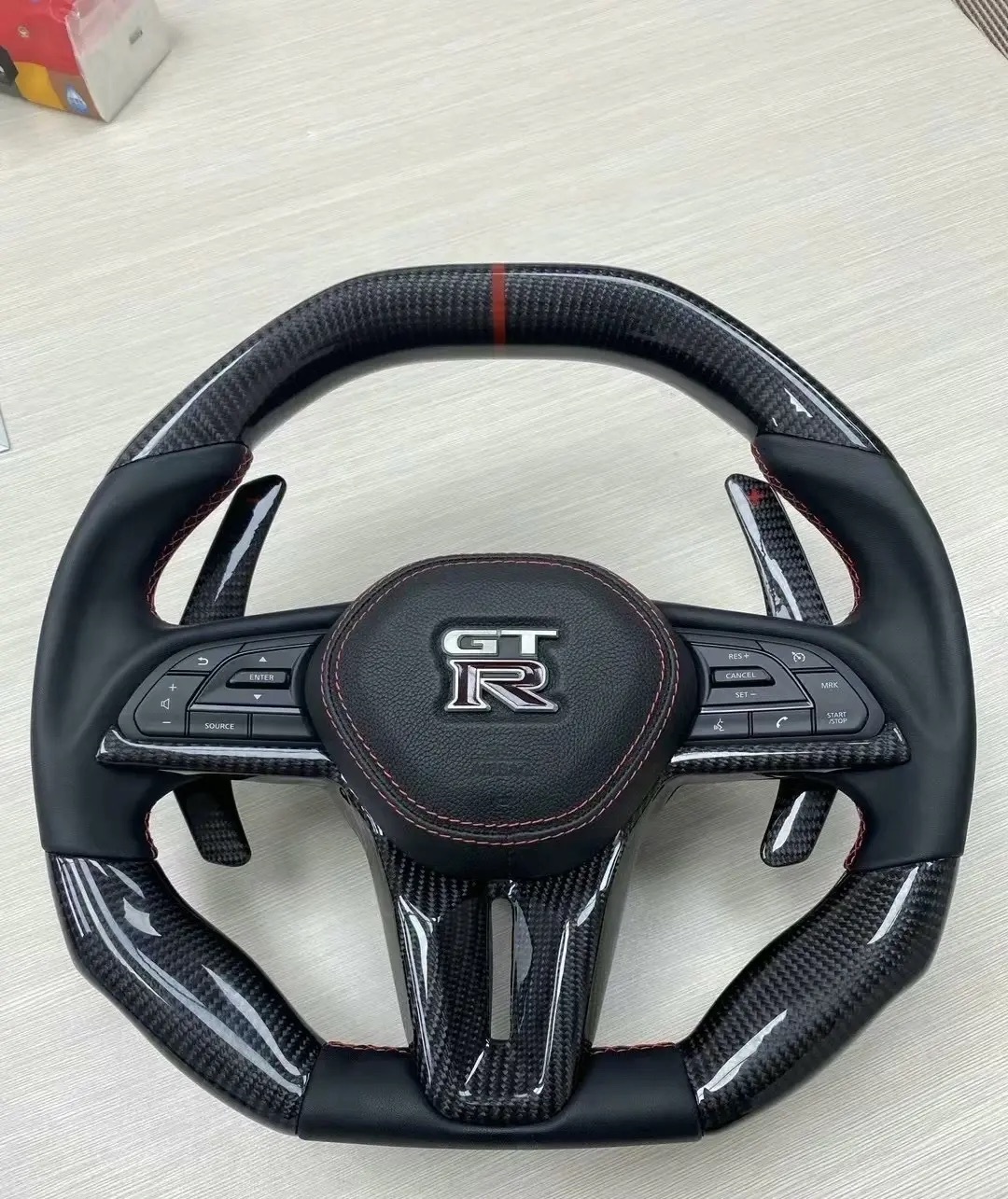 Carbon Fiber Steering Wheel for Nissan GTR R34 R35