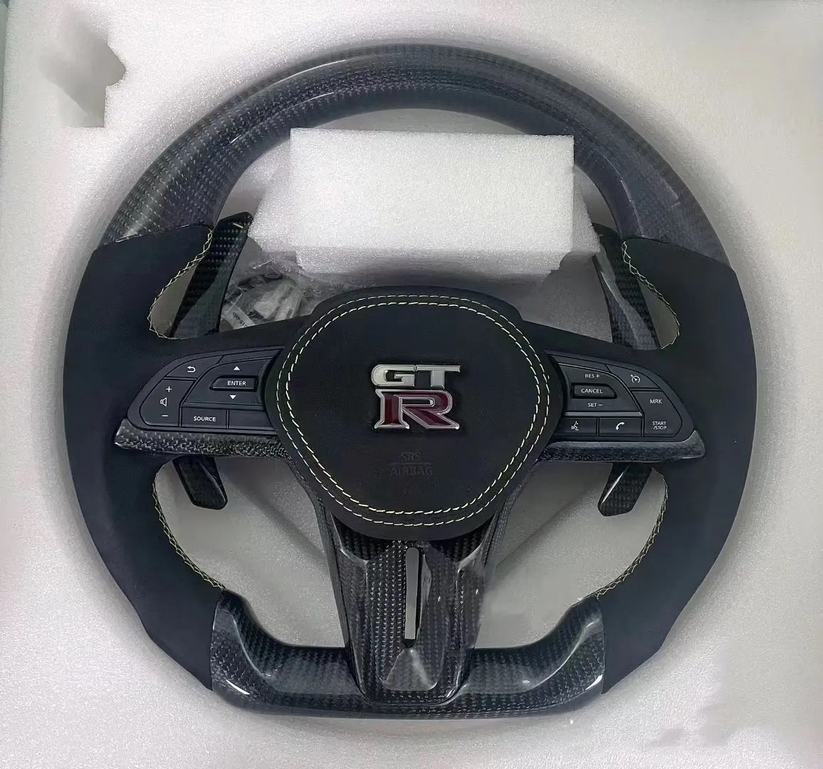 Carbon Fiber Steering Wheel for Nissan GTR R34 R35
