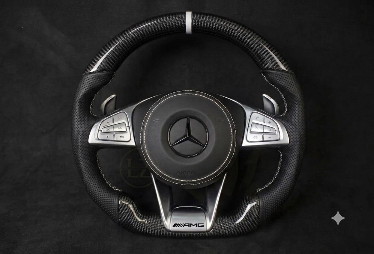 Deposit applicable to the customized carbon fiber steering wheel of the 2015 Mercedes Benz W205 C200d