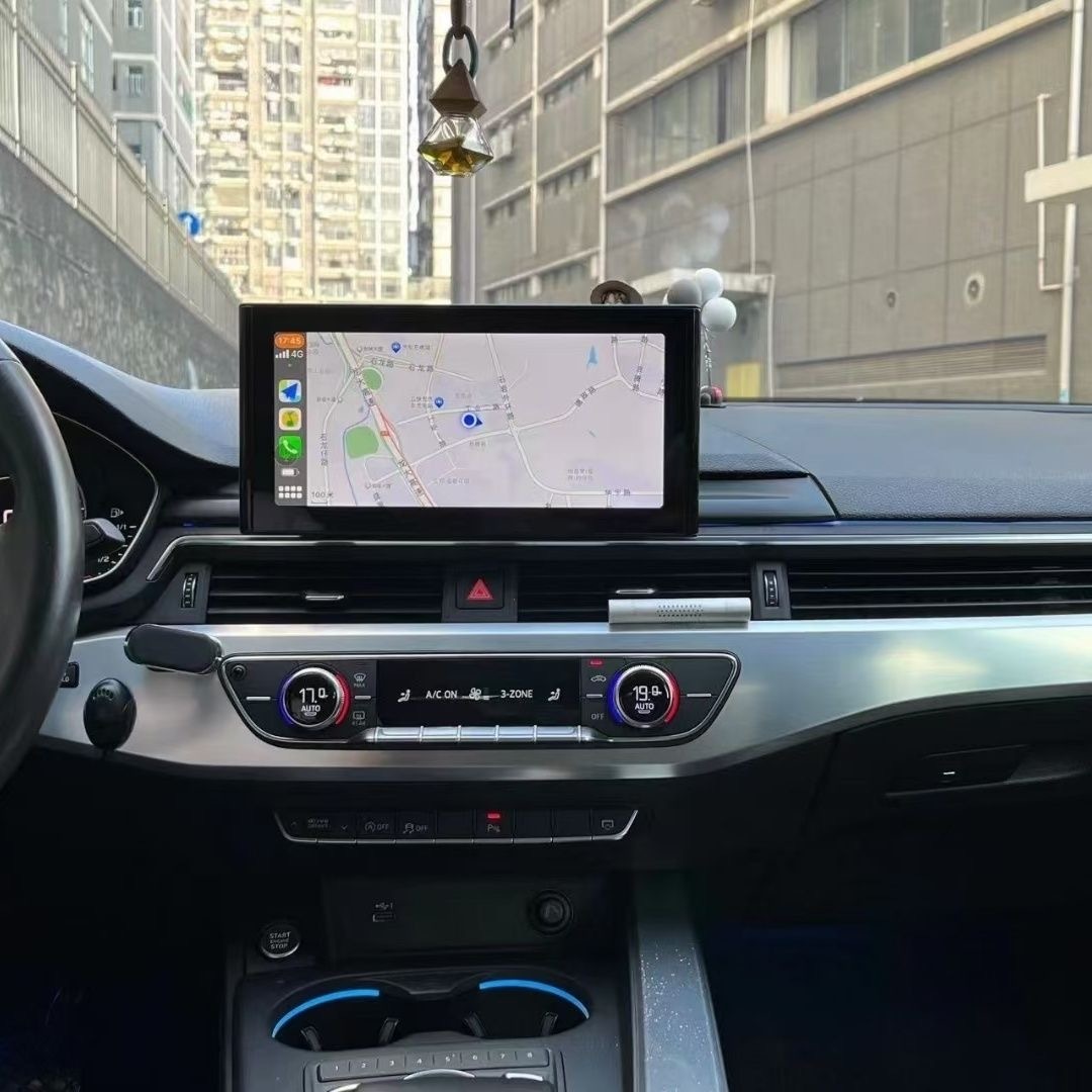 10.1 Inch Ultra‑thin Panoramic Reverse Navigation All‑in‑one Unit for Audi A4 A5 Q5 2017‑2020, Central Control Large Screen Upgrade