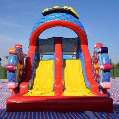 Ferris wheel obstacle course