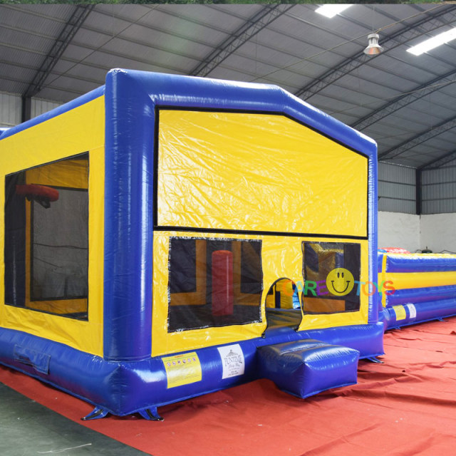 Commercial Moonwalk and obstacle course combo