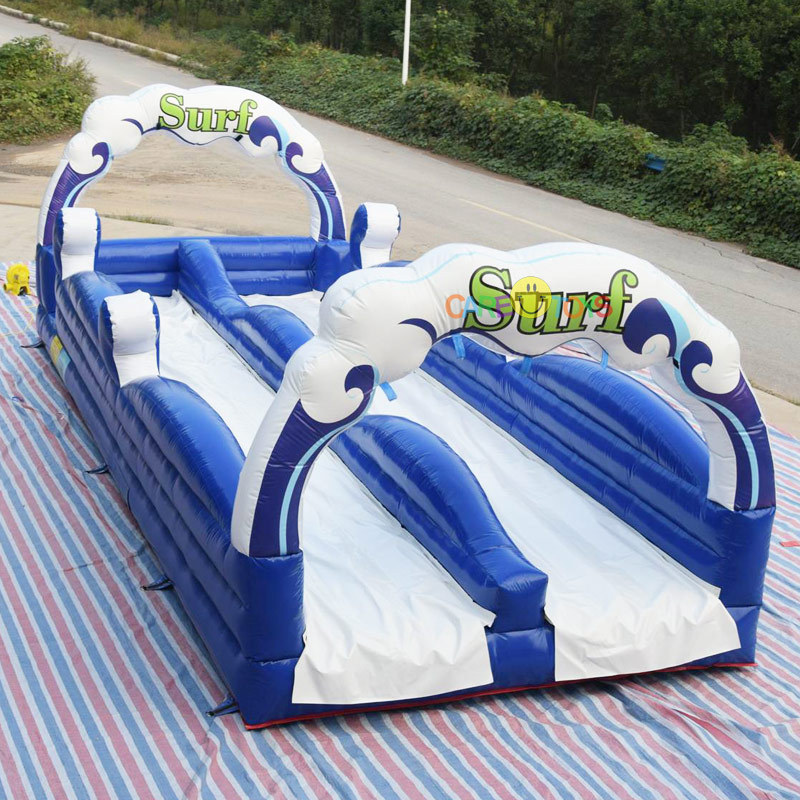 Wave water theme slip n slide