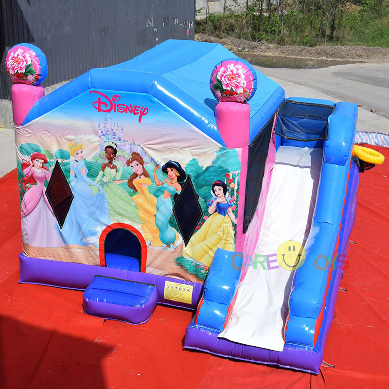 Disney Princess inflatable bouncer slide combo