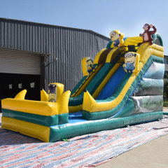 Minion theme water slide