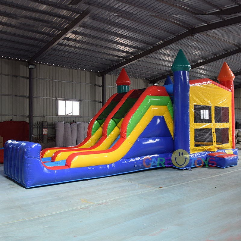 Bounce Castle with dual lane slide
