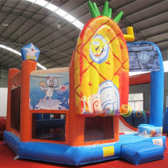 Sponge Bob Jumping Castle Slide Combo