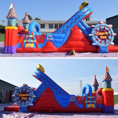 Ferris wheel obstacle course