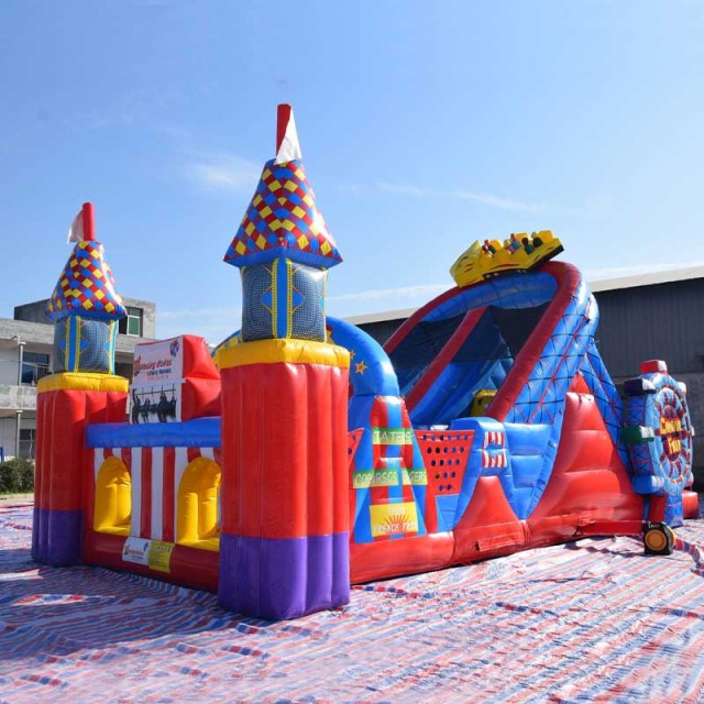 Ferris wheel obstacle course