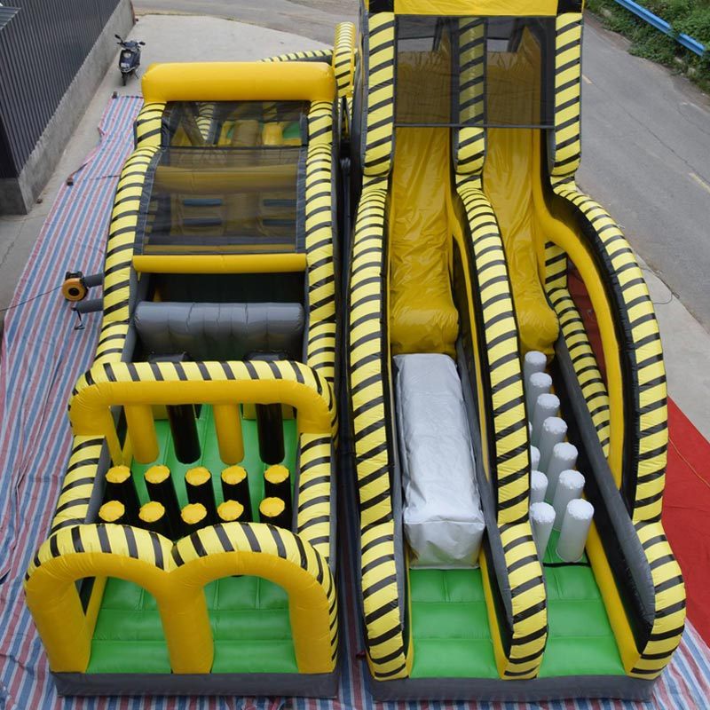 Toxic Atomic Rush Nuclear obstacle course