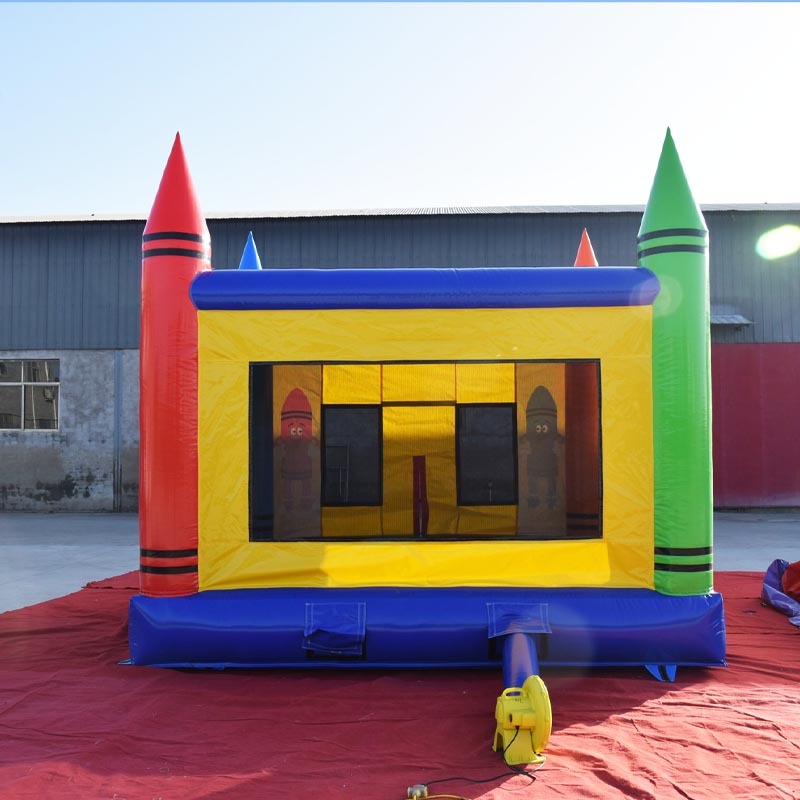 Crayon Bounce House