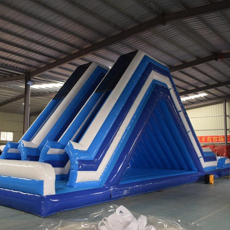 Double Tube inflatable water slide