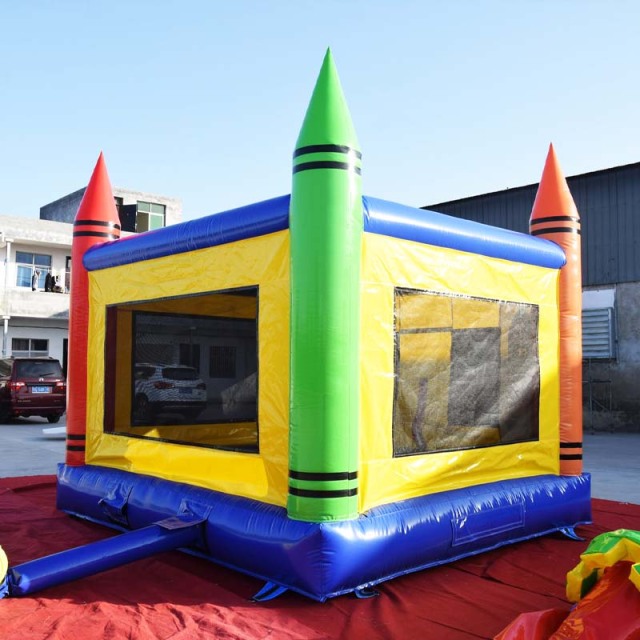 Crayon Bounce House