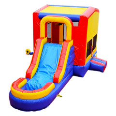 Classic Inflatable Moonwalk With Waterslide
