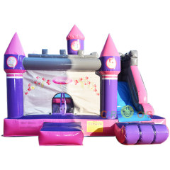 Pink Princess castle inflatable bouncer