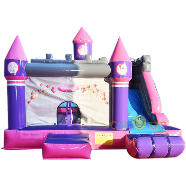 Pink Princess castle inflatable bouncer