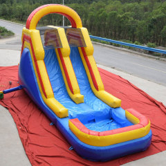 18ft Double lane back climb inflatable waterslide