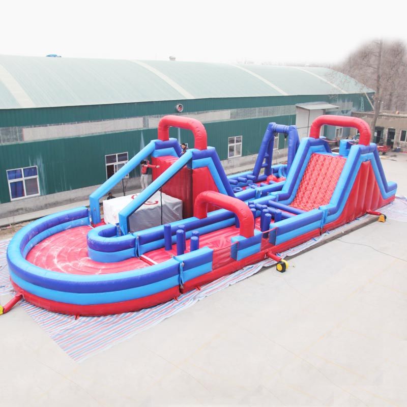 Rugged Warrior inflatable obstacle course