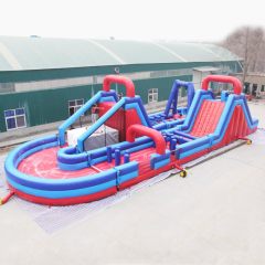 Rugged Warrior inflatable obstacle course