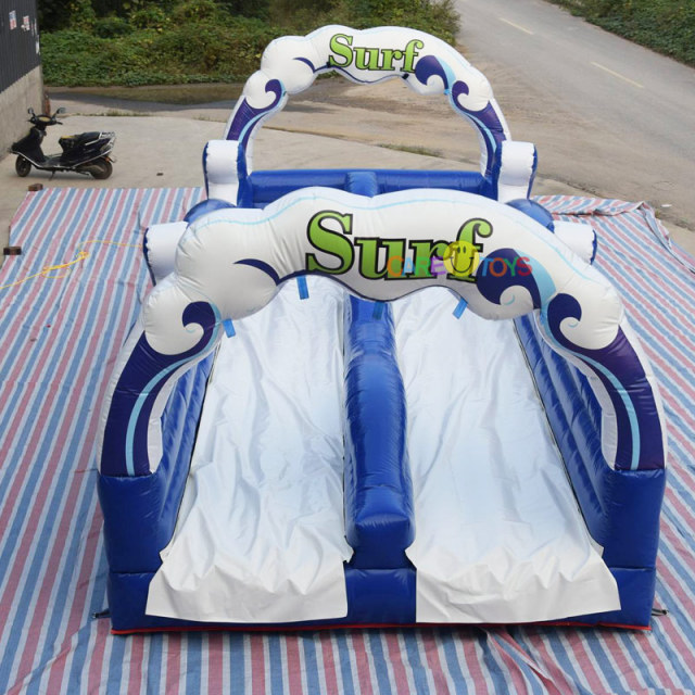 Wave water theme slip n slide