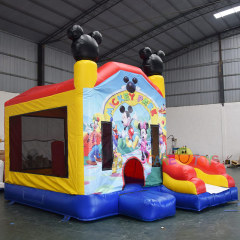 Mickey Mouse Inflatable Bouncer with slide