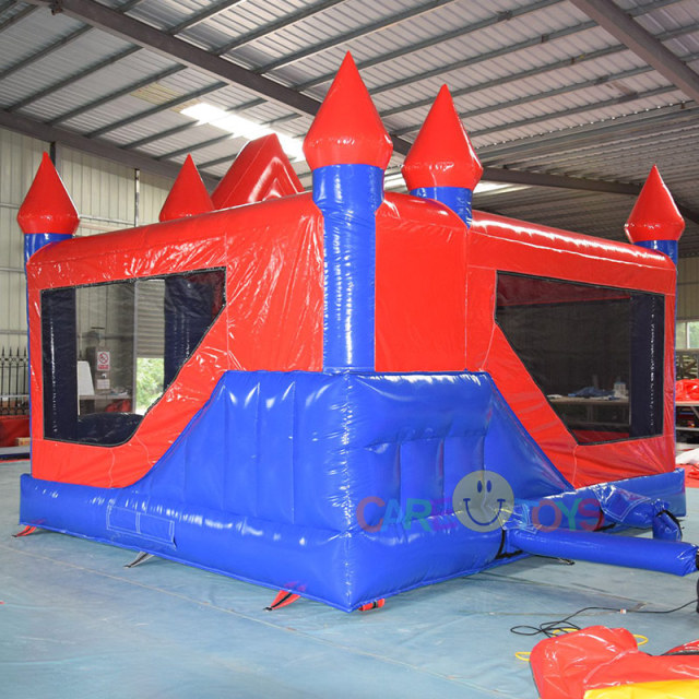 Mickey inflatable bounce house slide combo