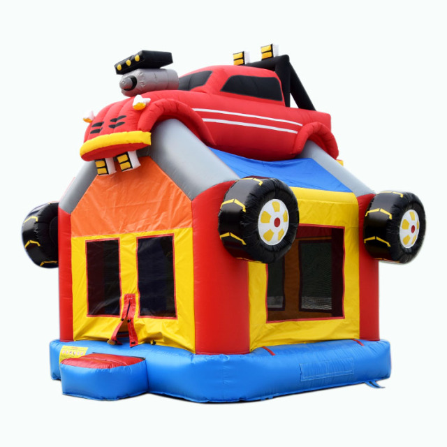 Monster Truck Moonwalk Bounce house