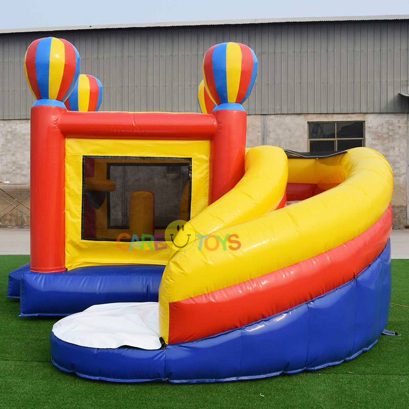 Balloon Bouncer with Curve Slide
