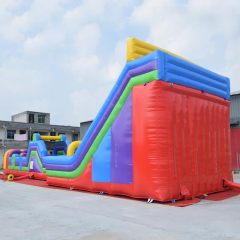 Vertical rush obstacle course