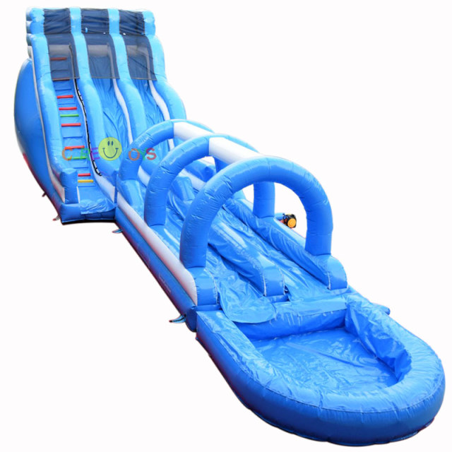 Tsunami Dual Lane inflatable water slide