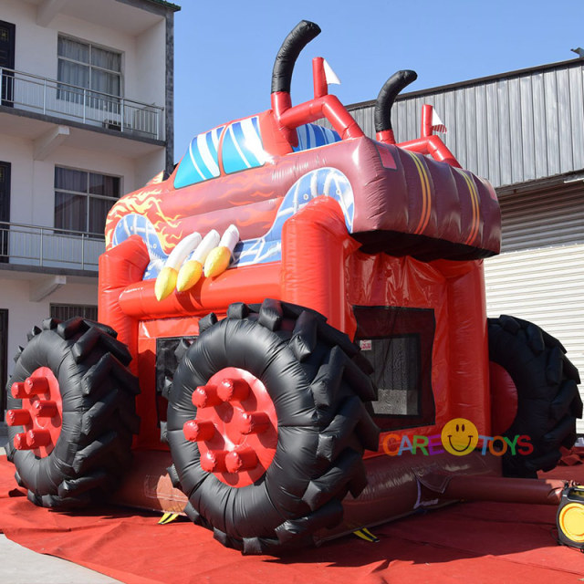 Giant 16ft Tall Monster Truck Bounce