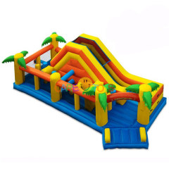 rainforest inflatable obstacle course