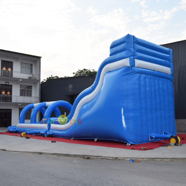 Tsunami Dual Lane inflatable water slide