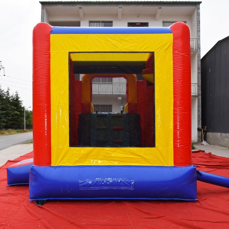 Classic Inflatable Moonwalk With Waterslide