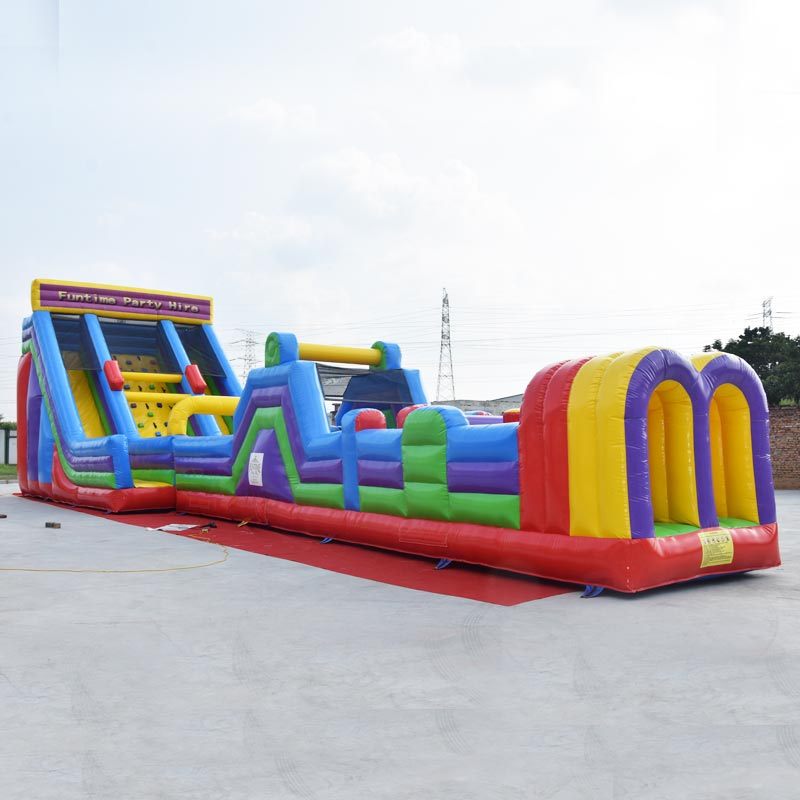 Vertical rush obstacle course