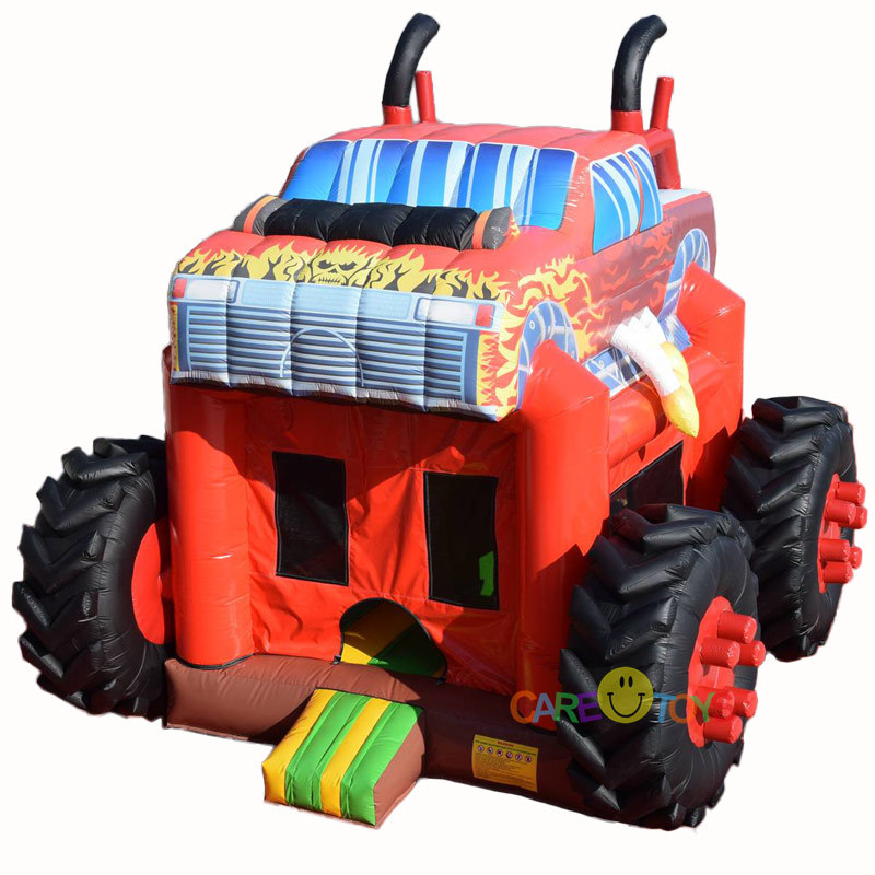 Giant 16ft Tall Monster Truck Bounce