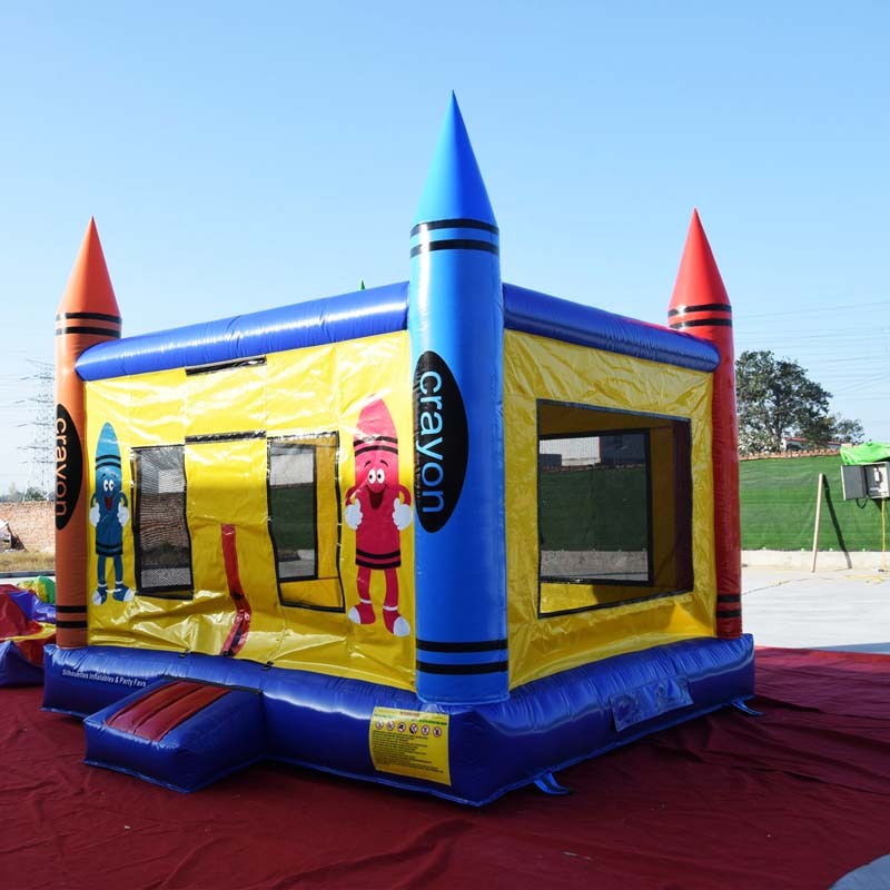 Crayon Bounce House