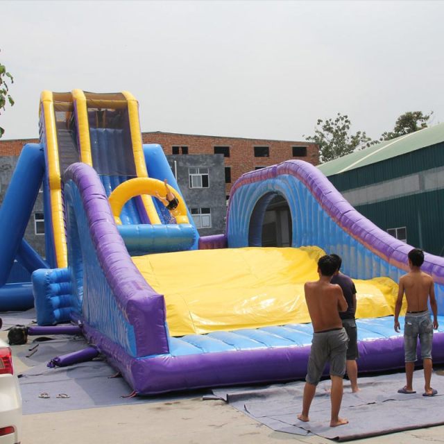 Drop Kick giant adult water slide