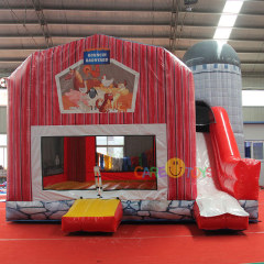 Big Red Farm Barnyard Bounce house
