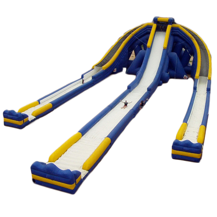 Huge Triple inflatable water slide